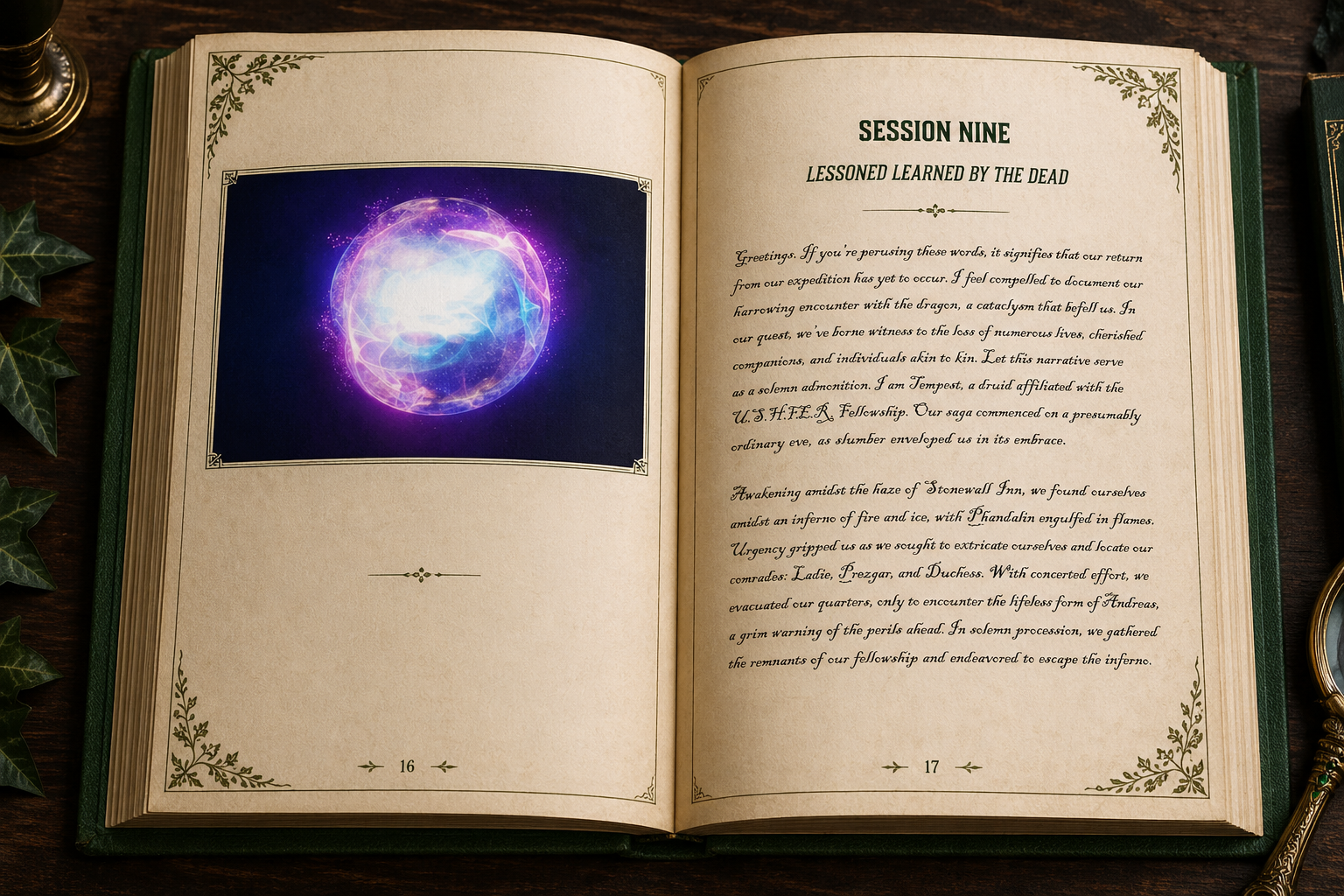 chapter page