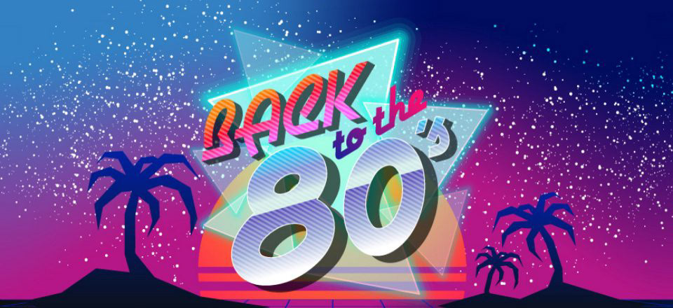bold retro typography
