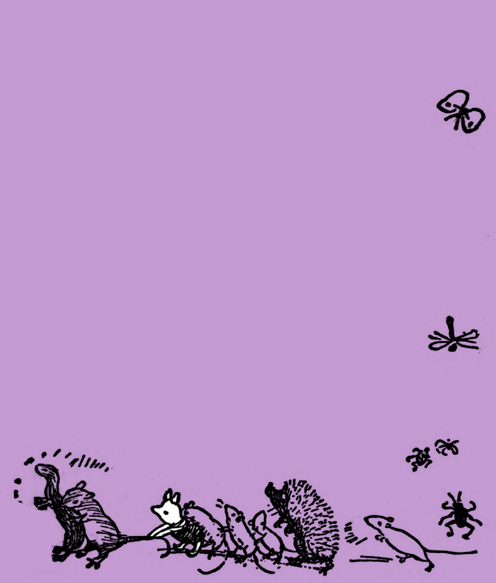 Example of second half of image spread