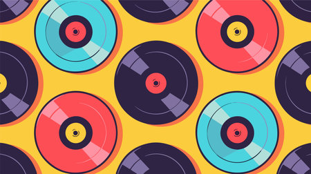 vinyl records icons of 1980s