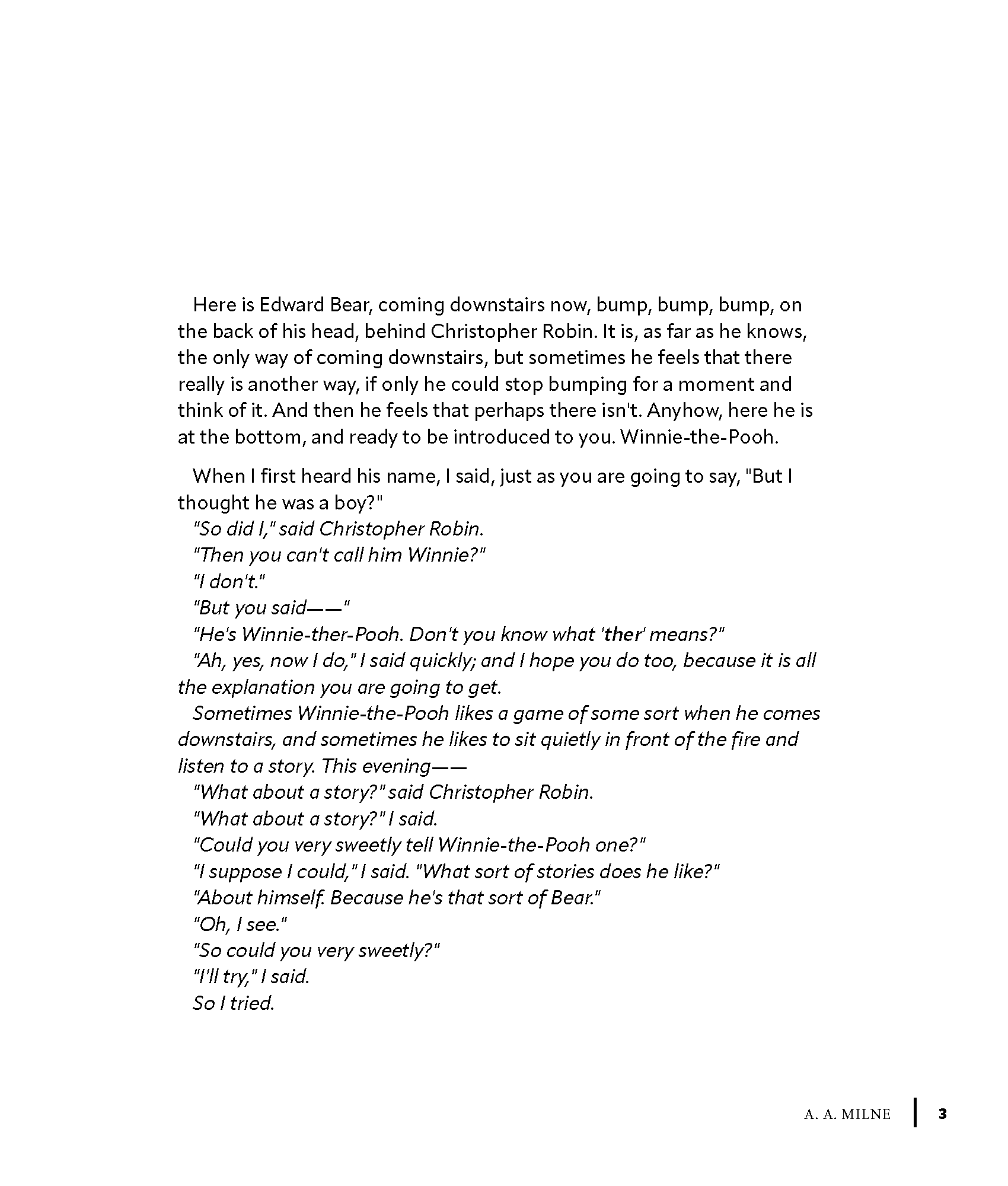 Example of text within the book
