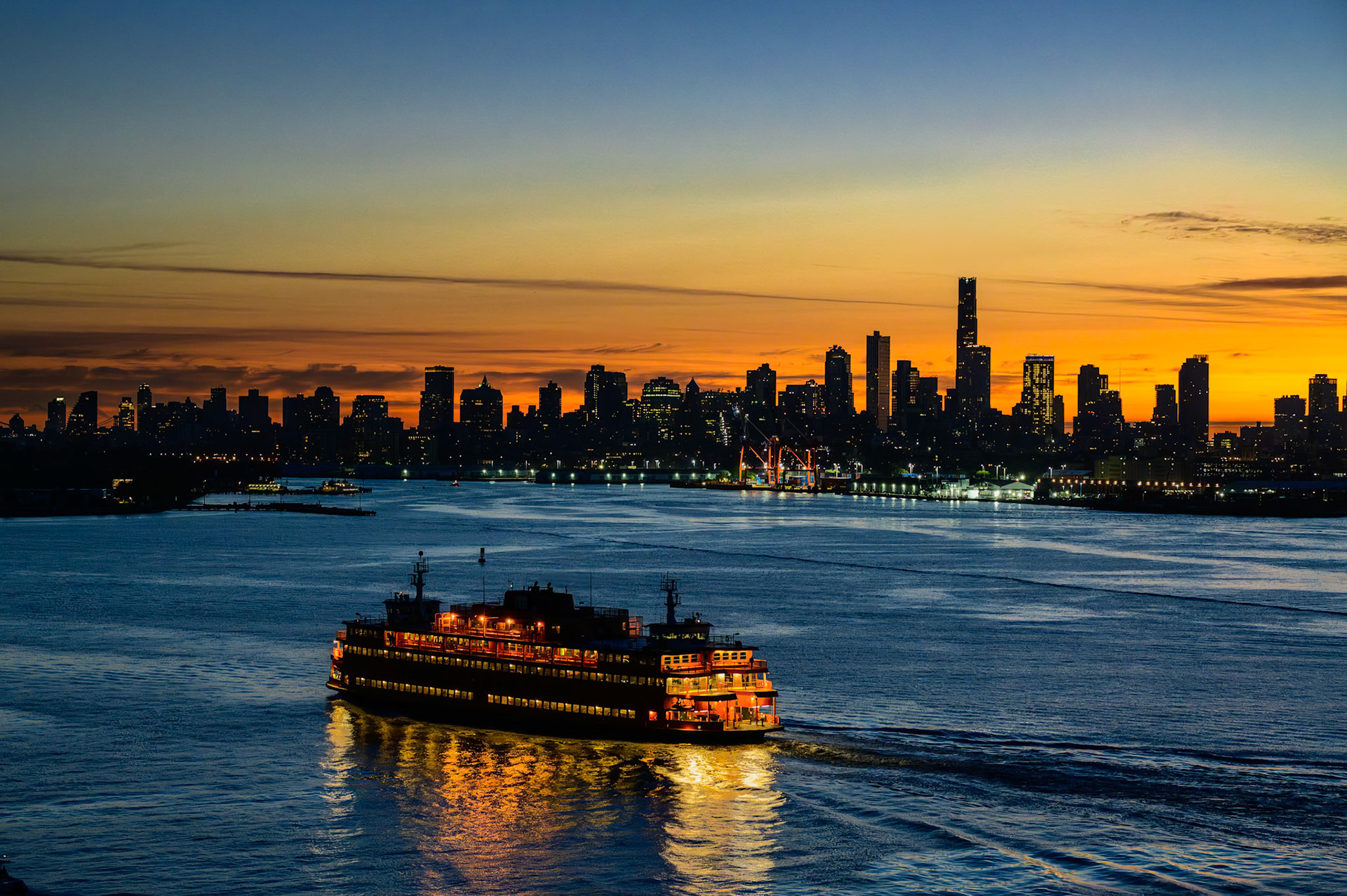 Hudson River New York Manhattan