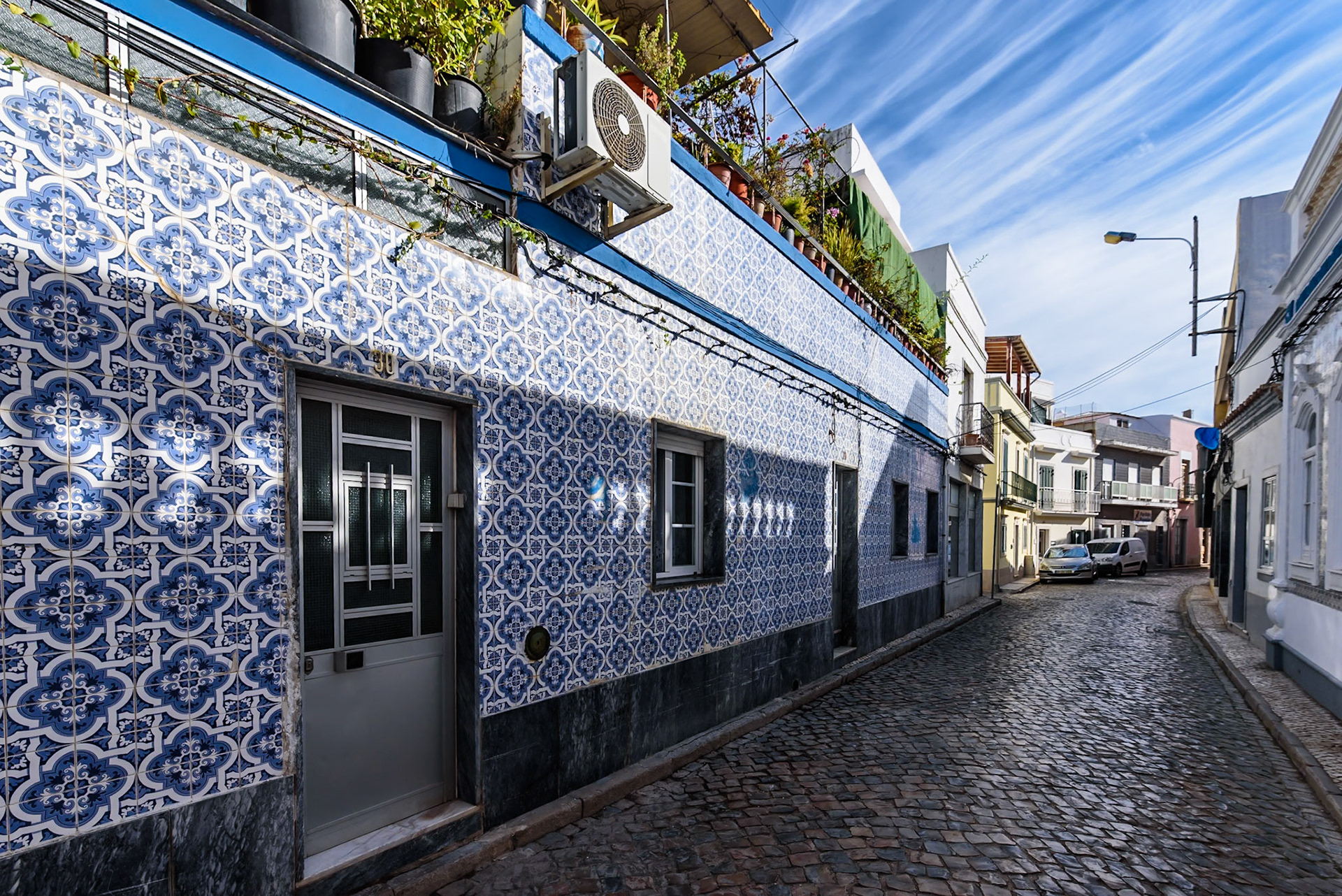 Fassade in Faro Portugal