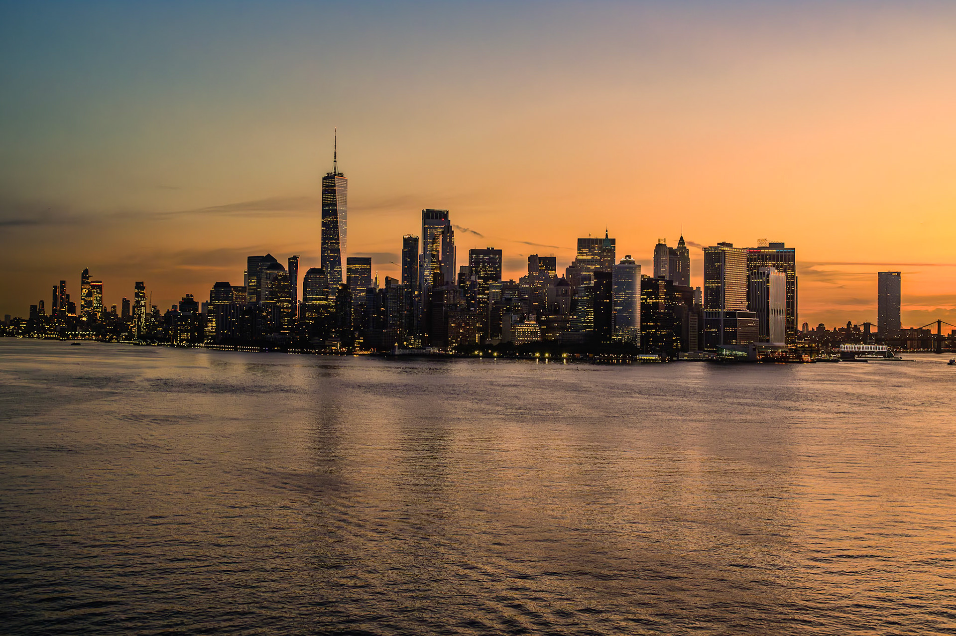 Hudson River New York Manhattan