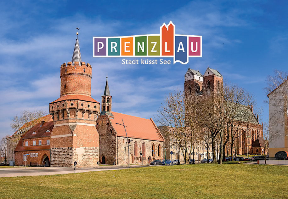 Stadtansicht Viertürmeblick (Magnet)