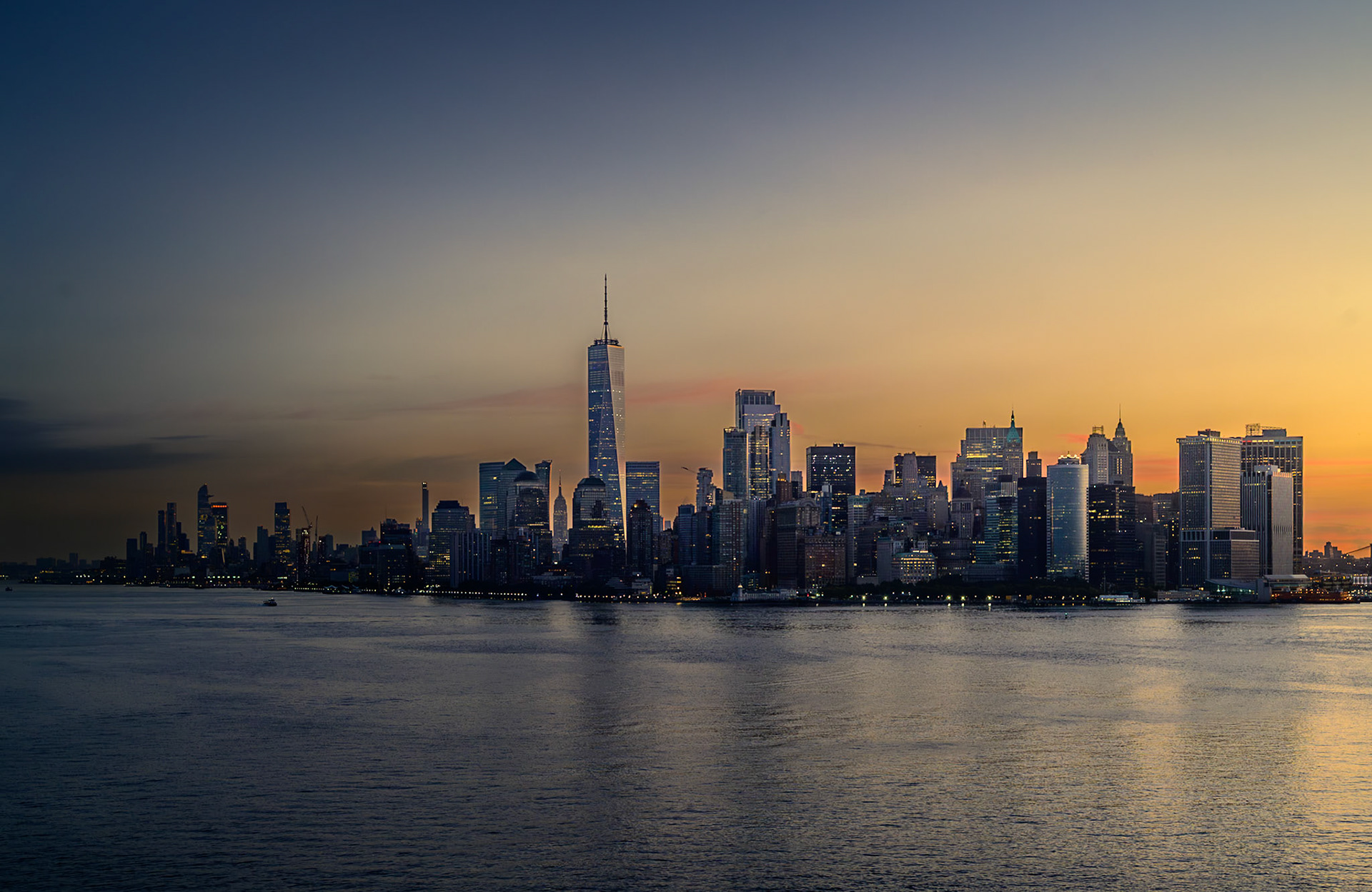 Hudson River New York Manhattan