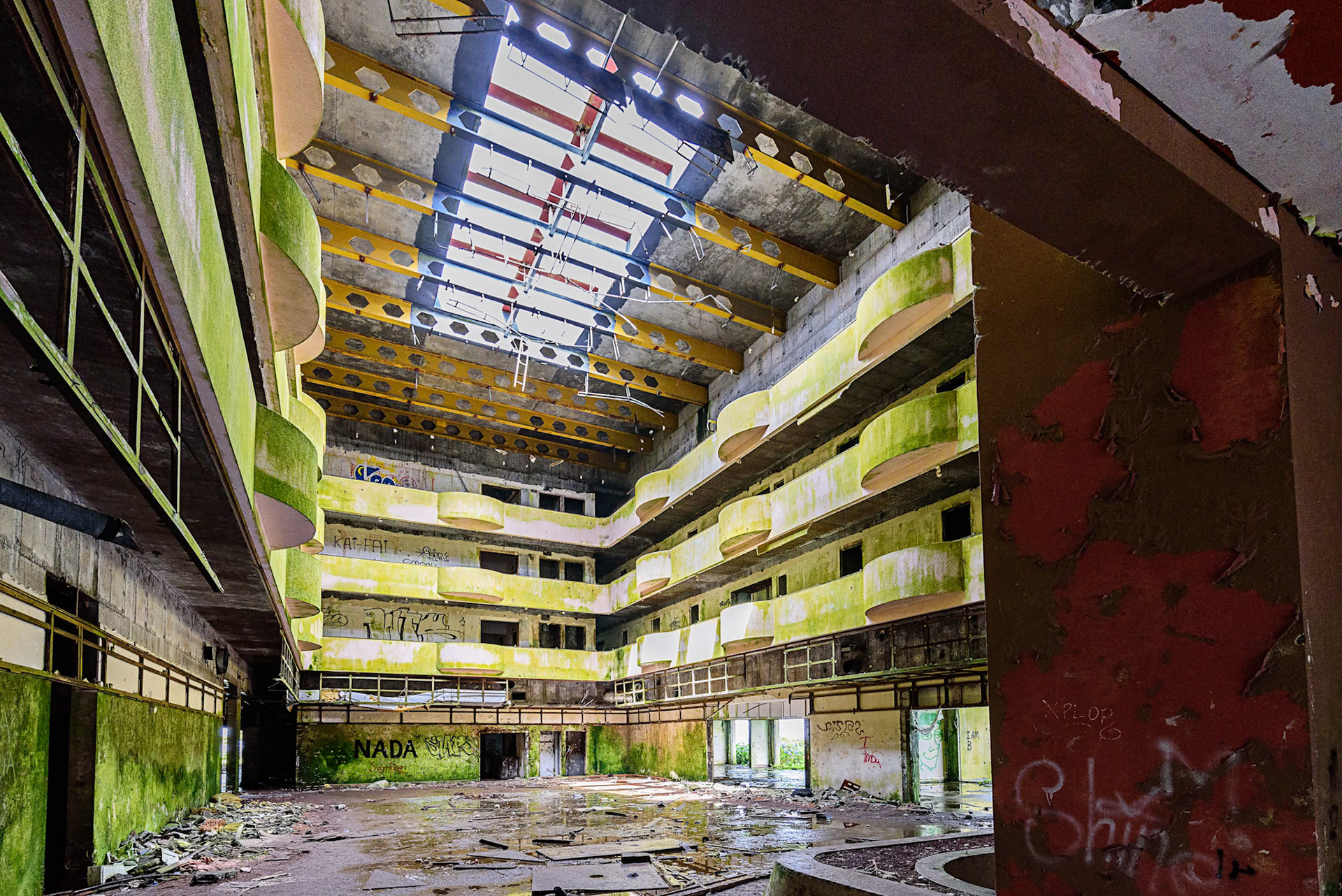 Verlassenes 5-Sterne Hotel auf Sao Miguel (Azoren)