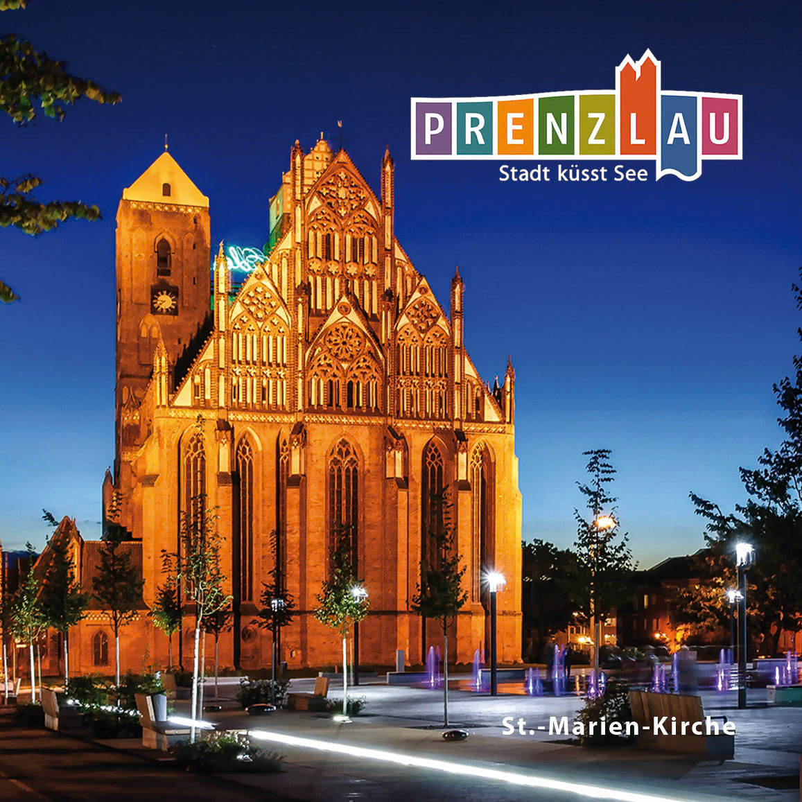 St. Marien am Abend