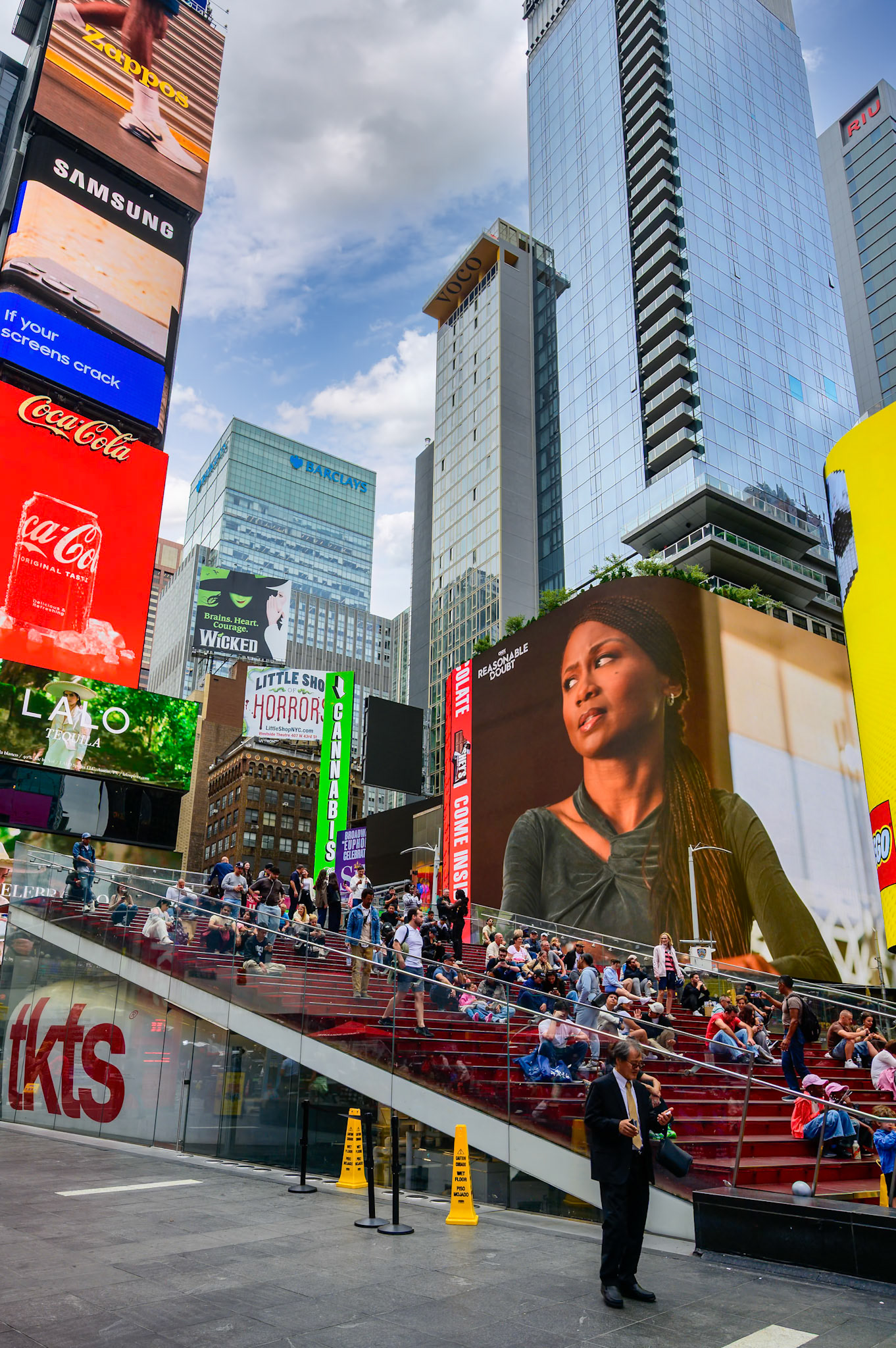 Straßen von New York City Manhattan