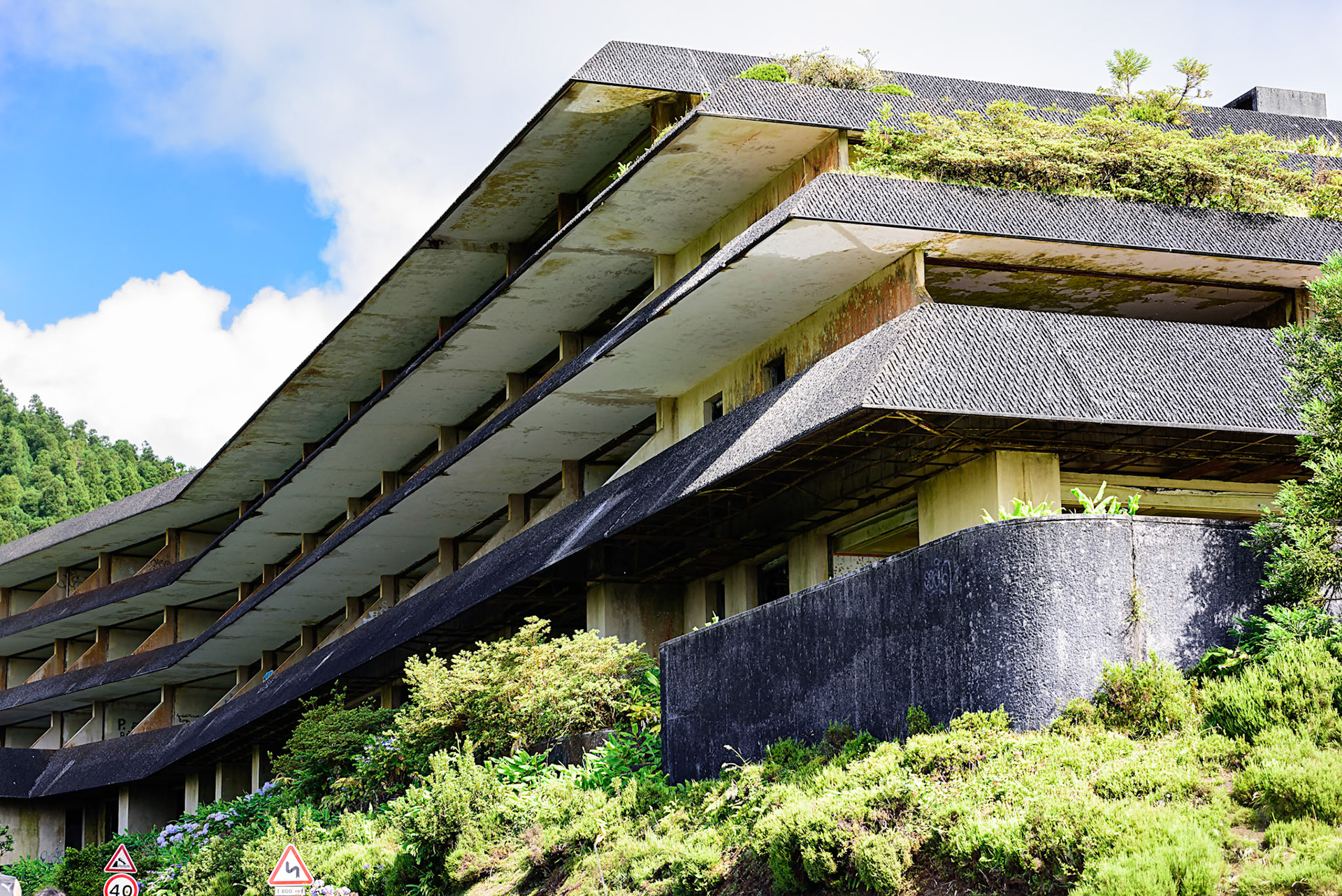 Verlassenes 5-Sterne Hotel auf Sao Miguel (Azoren)