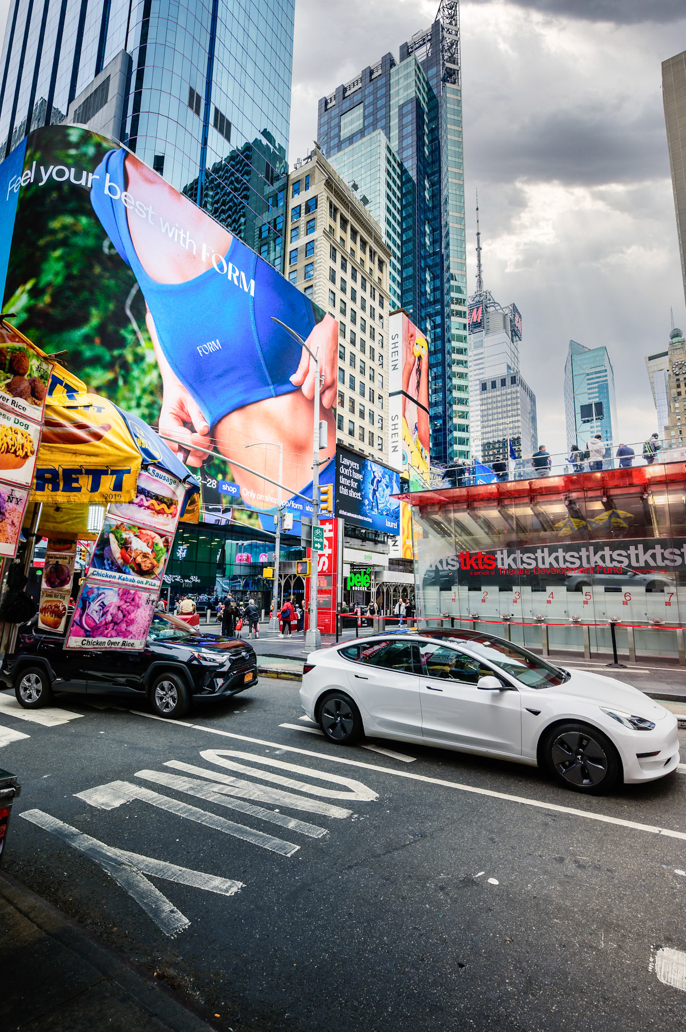 Straßen von New York City Manhattan