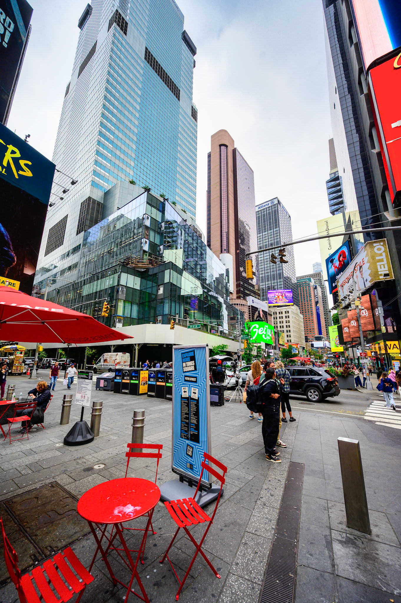 Straßen von New York City Manhattan