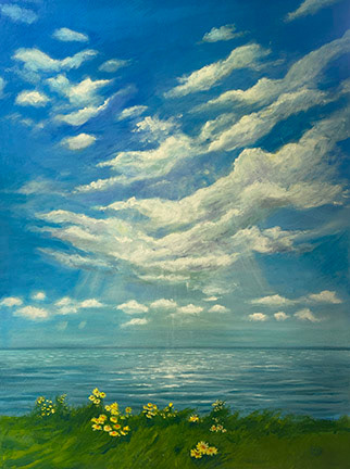 30"x40" A Thousand Lakes, Available