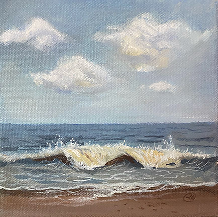 6"x6", Superior Beach, Available