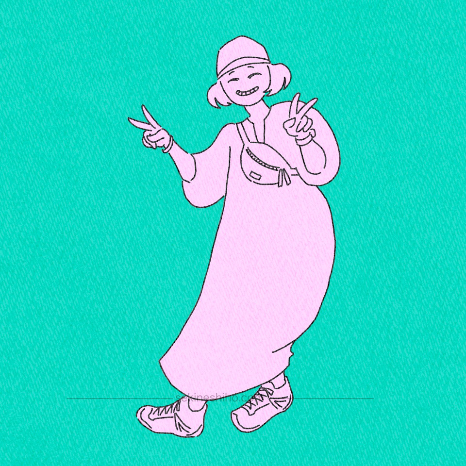 ENJOYING AT MUSIC FESTIVAL