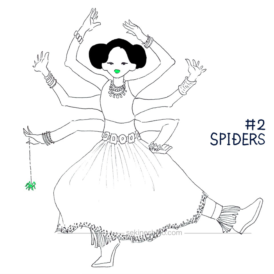 Inktober day2 SPIDERS