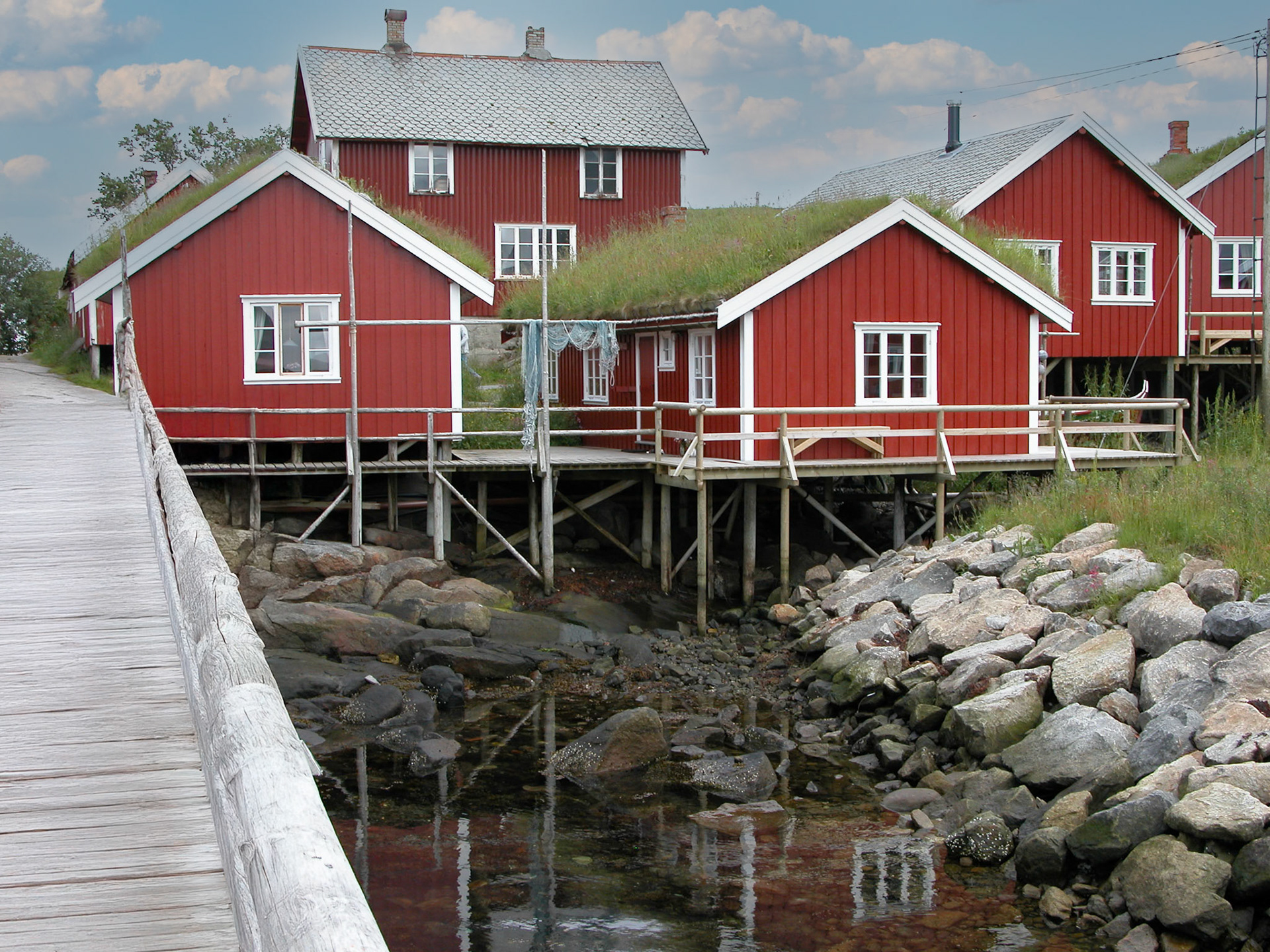 Fisherman's cabins in Lofoten