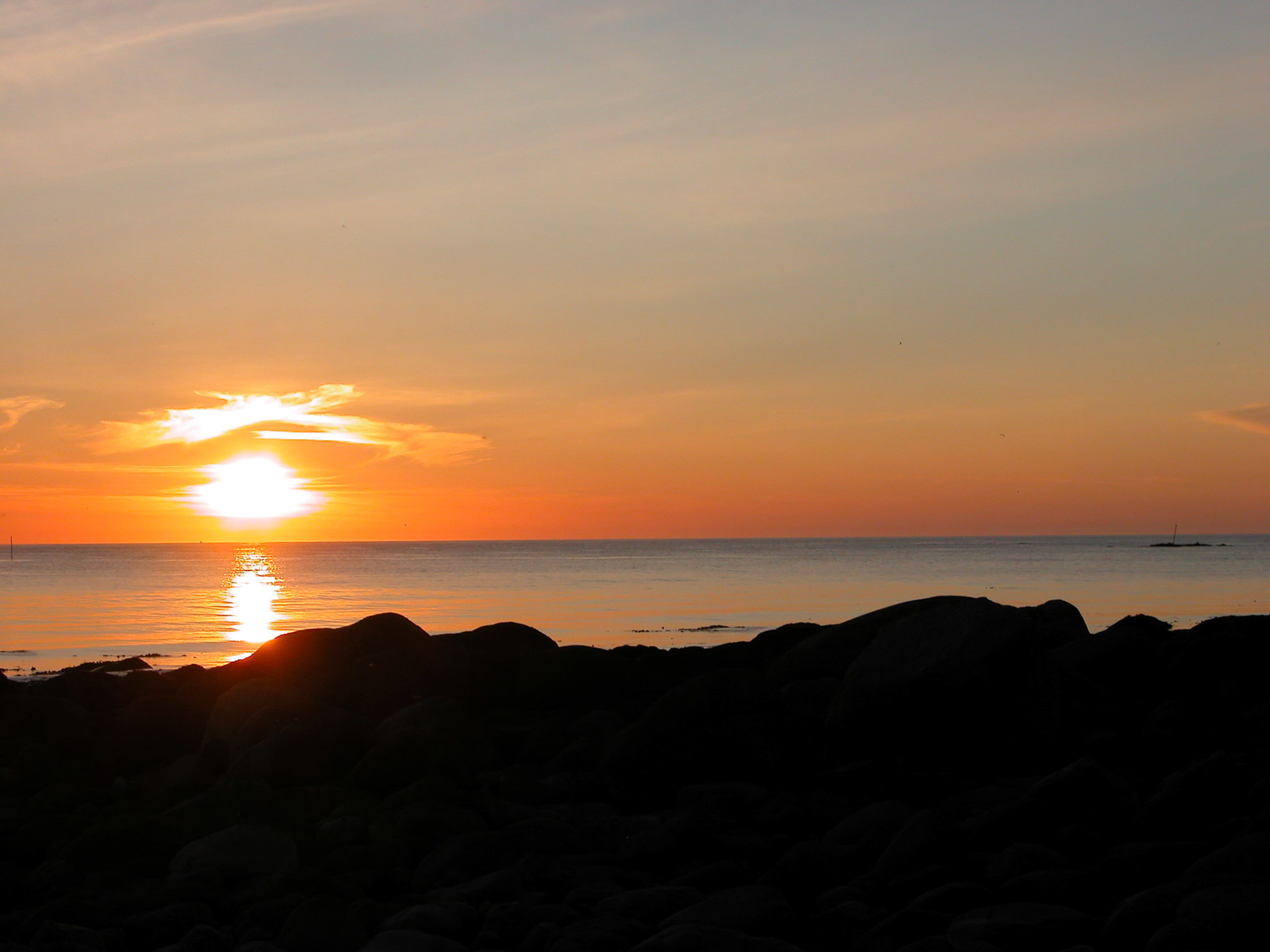 Solnedgang i Lofoten / Sunset in Lofoten