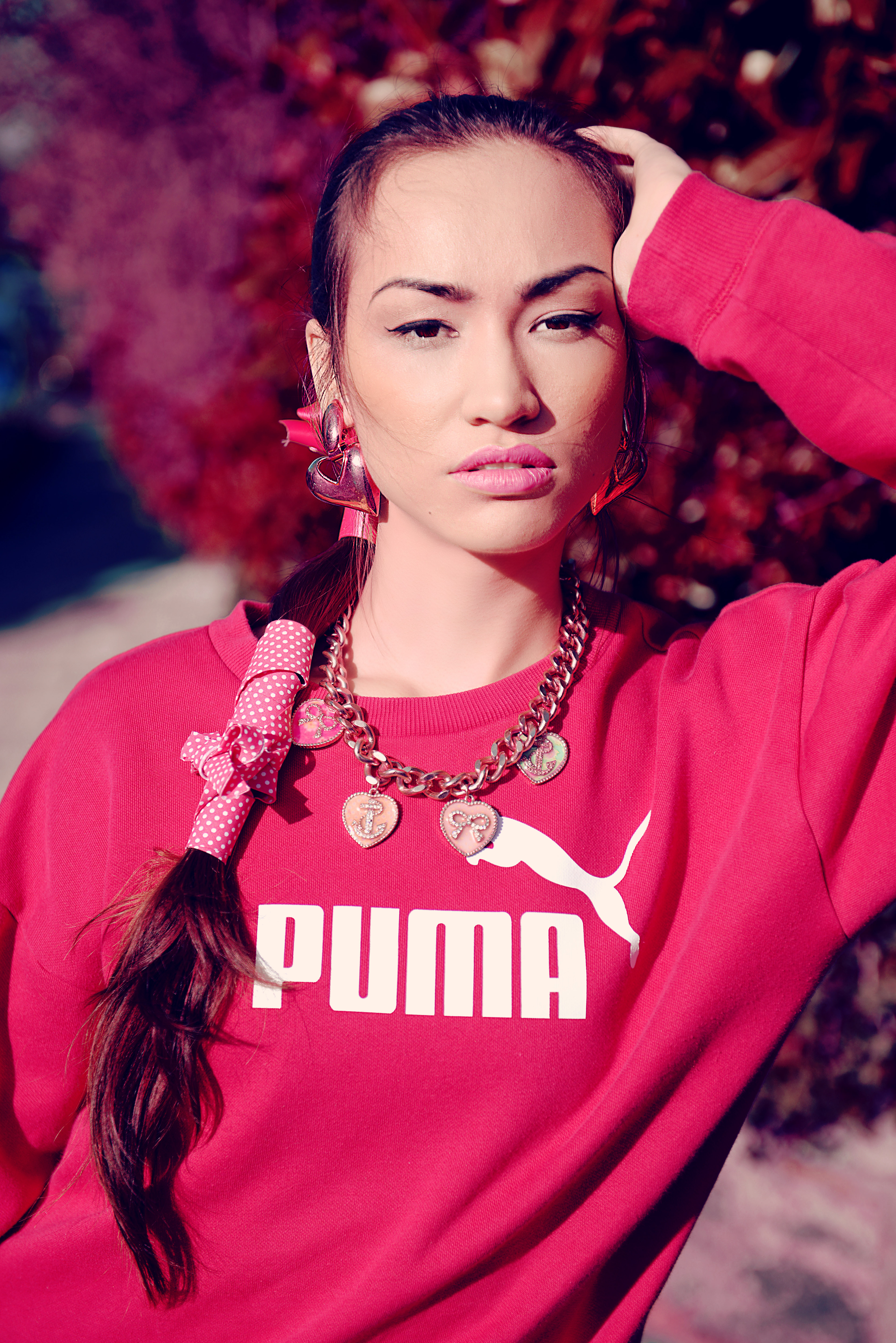 model: Esme, make up: Victoria, styling: Paula Gombos