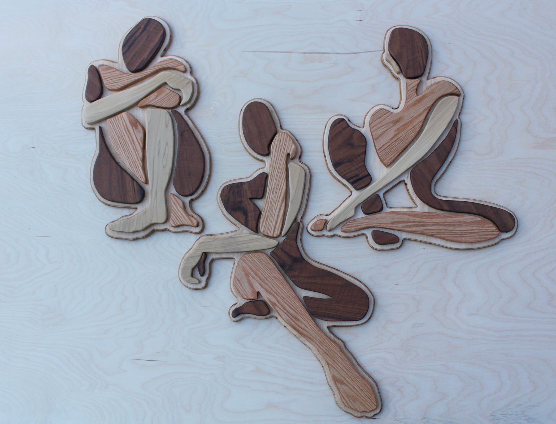 (Left to Right) Isolation, Contemplation, Meditation - $250 Each