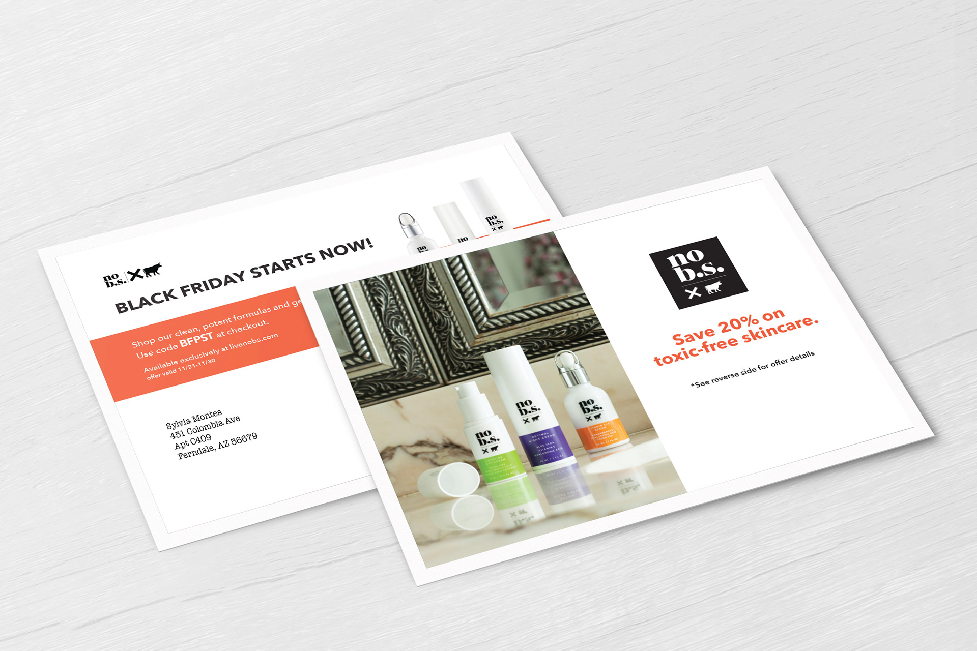 Black Friday Direct Mailer