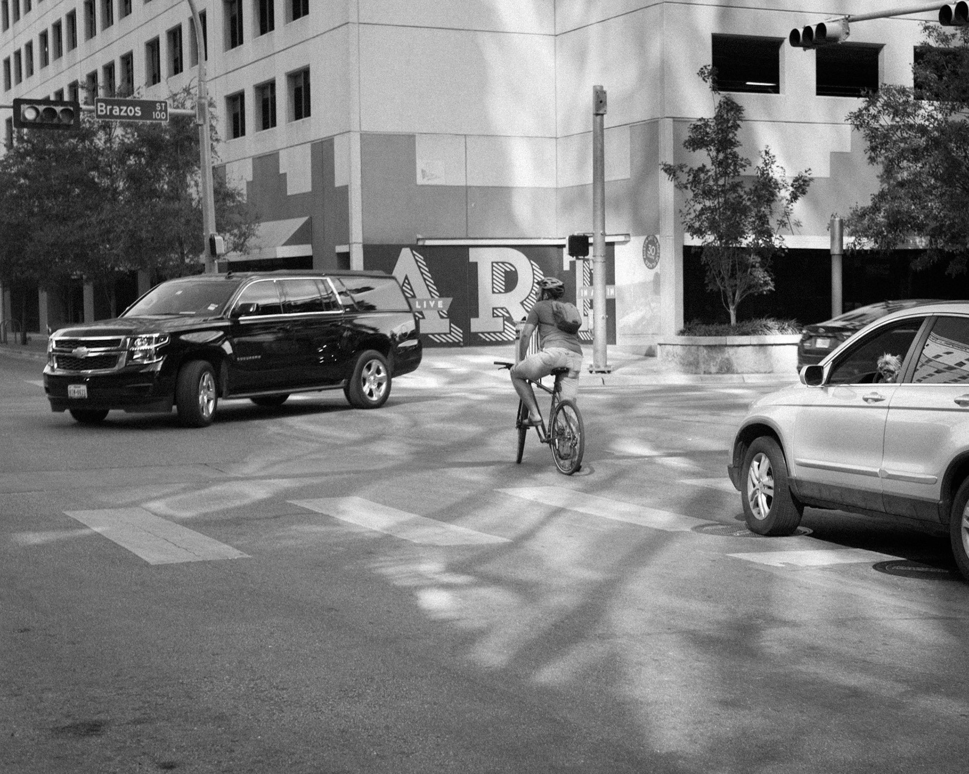 Dappled Intersection, Austin 2017