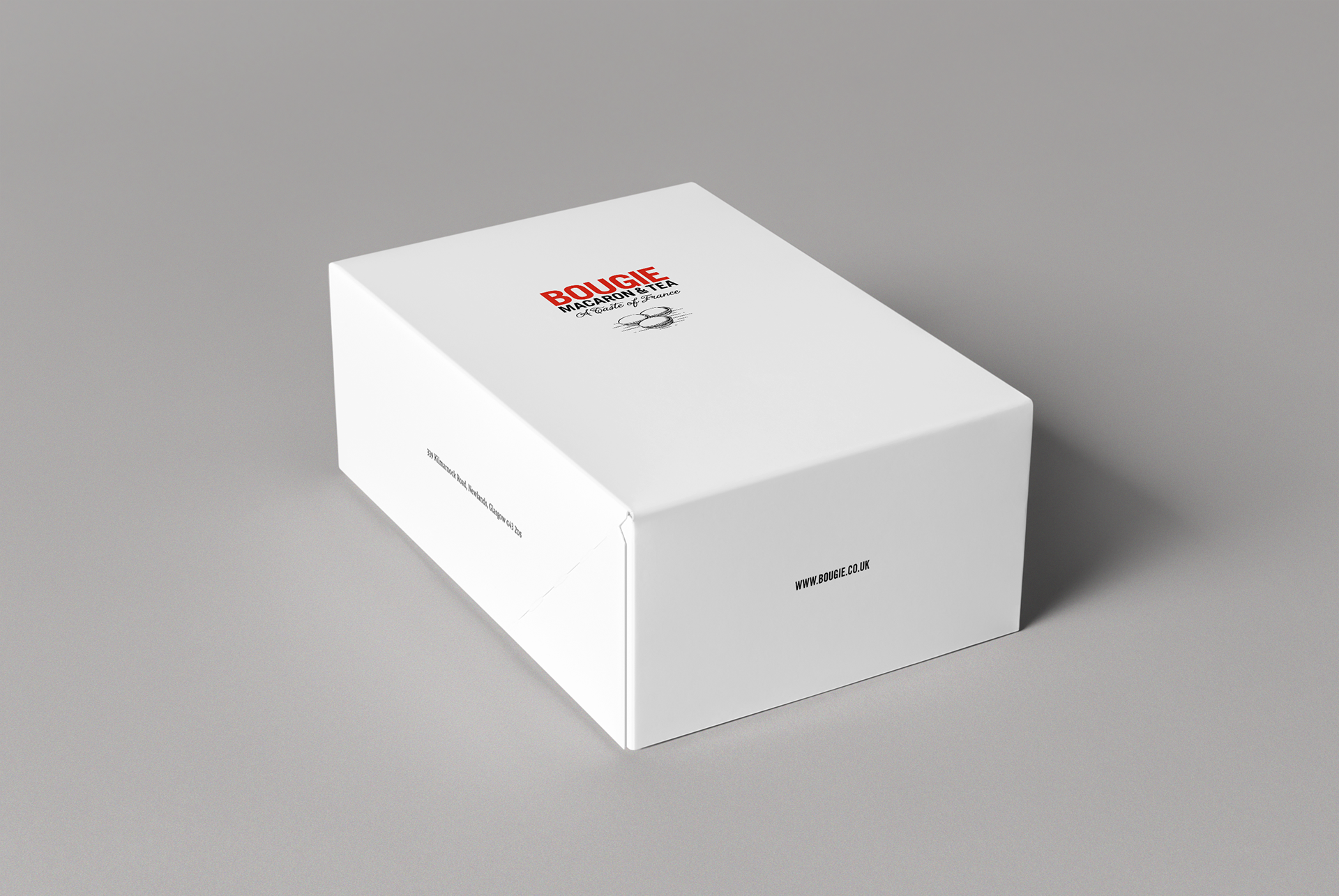 Bougie Macaron & Téa packaging 3