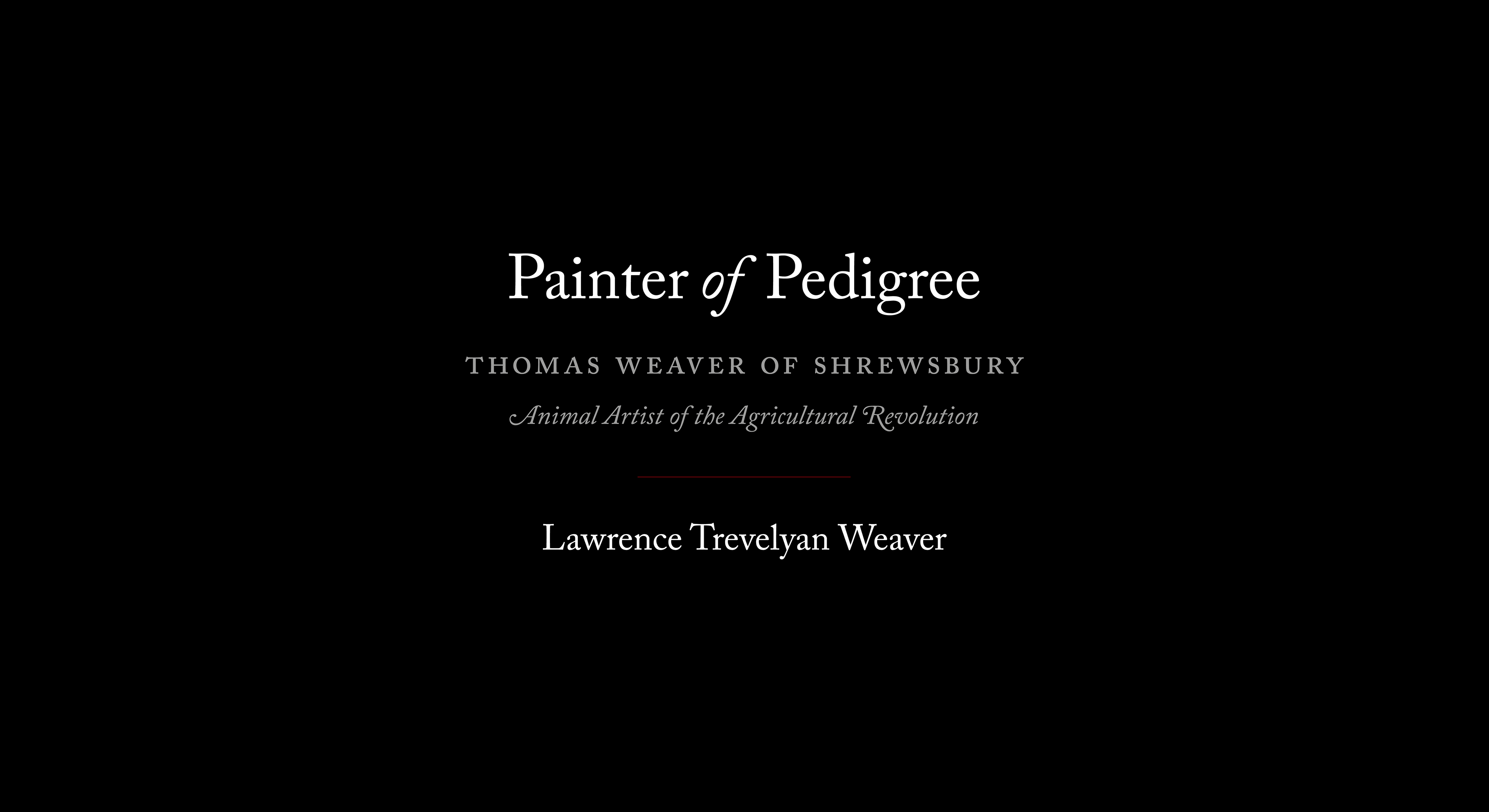 Painter of Pedigree title