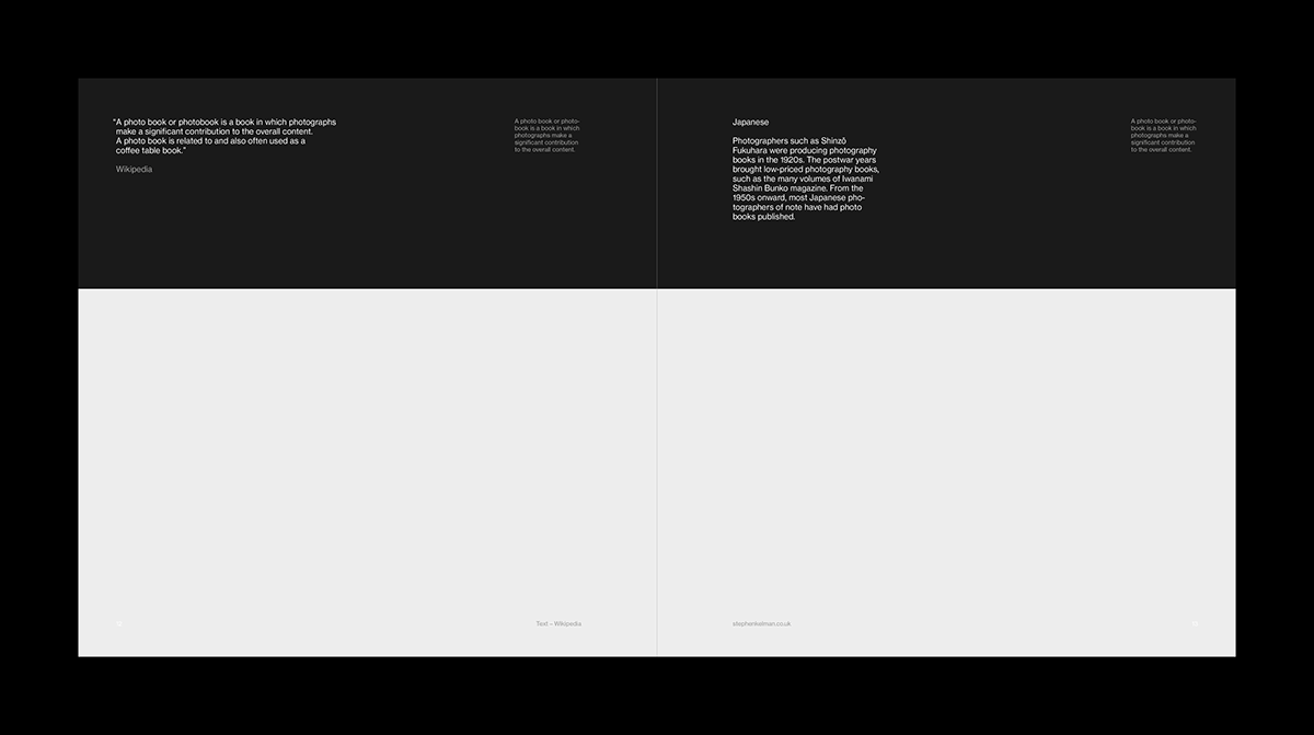 Stephen Kelman - Square Photobook Grid System for InDesign | Sans