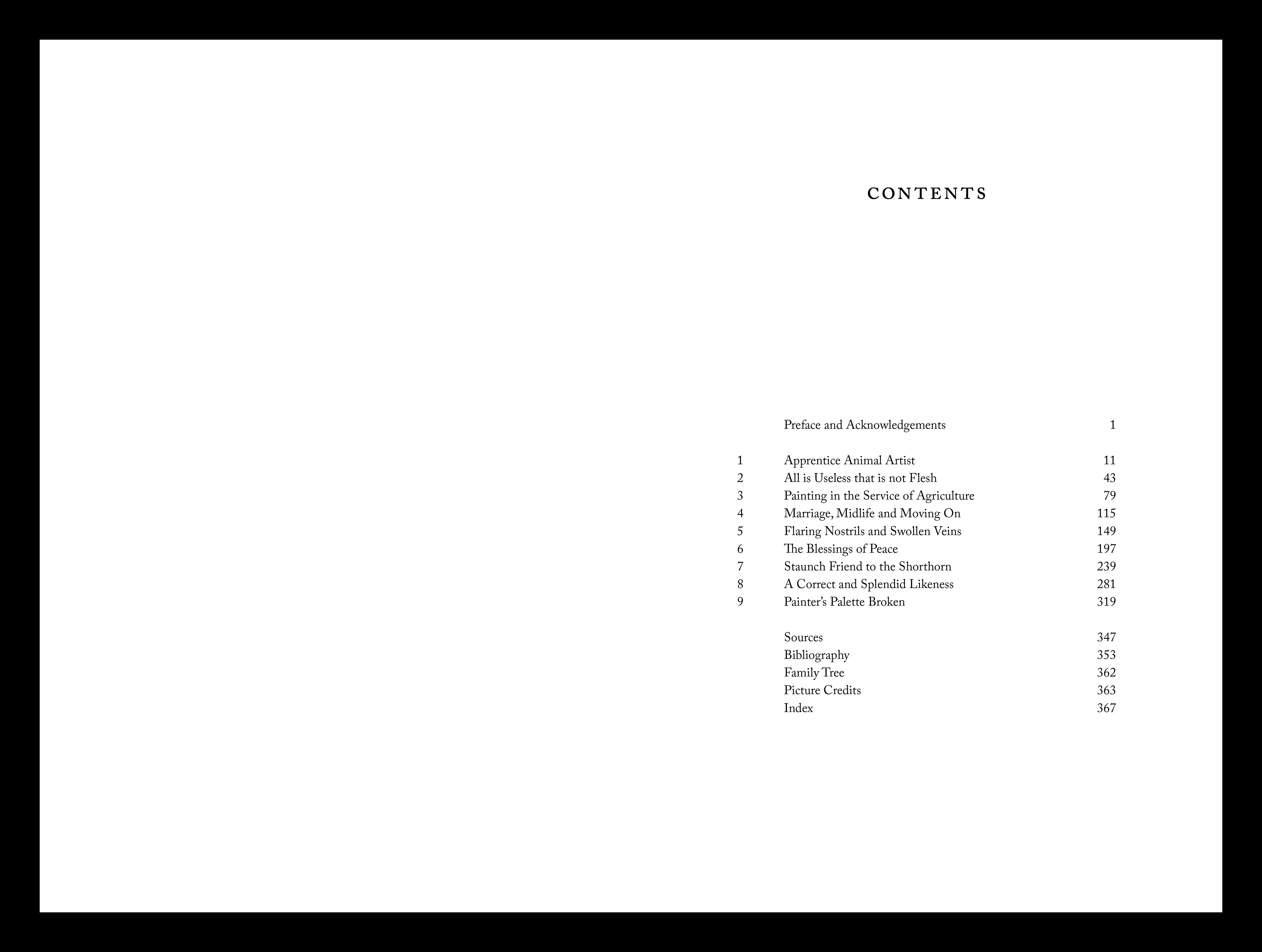 Painter of Pedigree spread 1