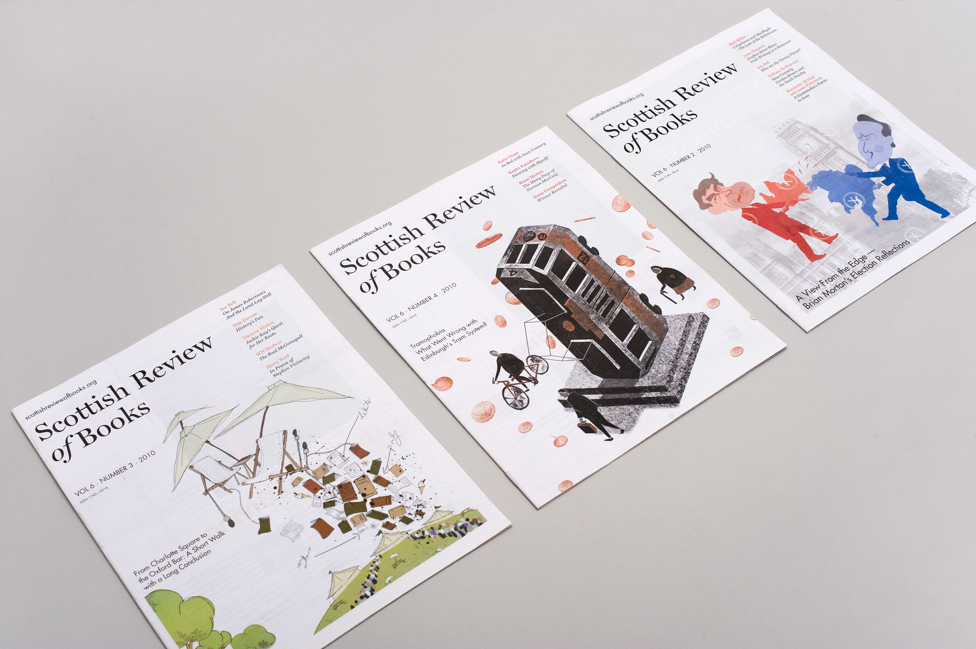 Scottish Review of Books covers