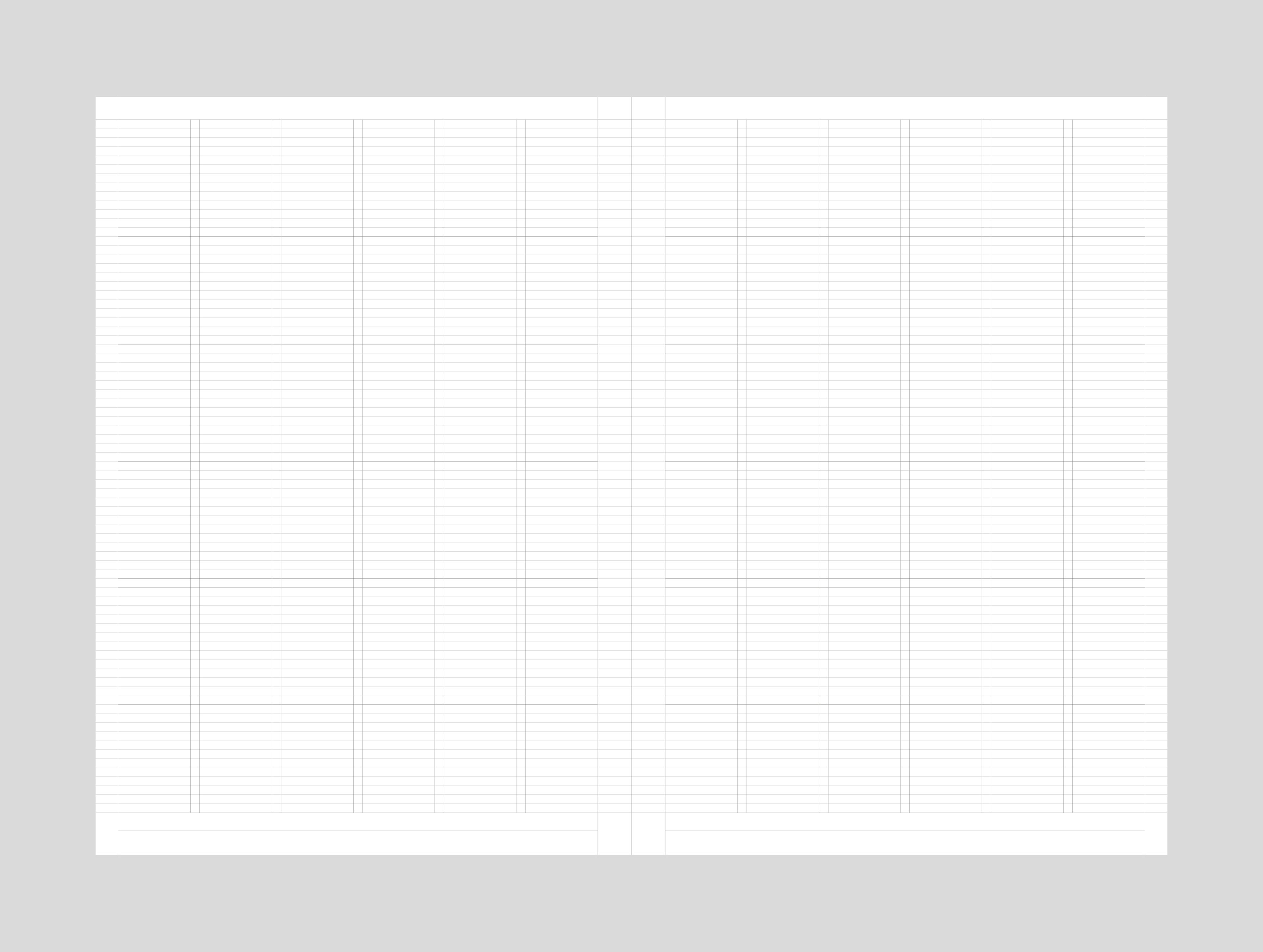Stephen Kelman - A4 Portrait Architecture Grid System for InDesign