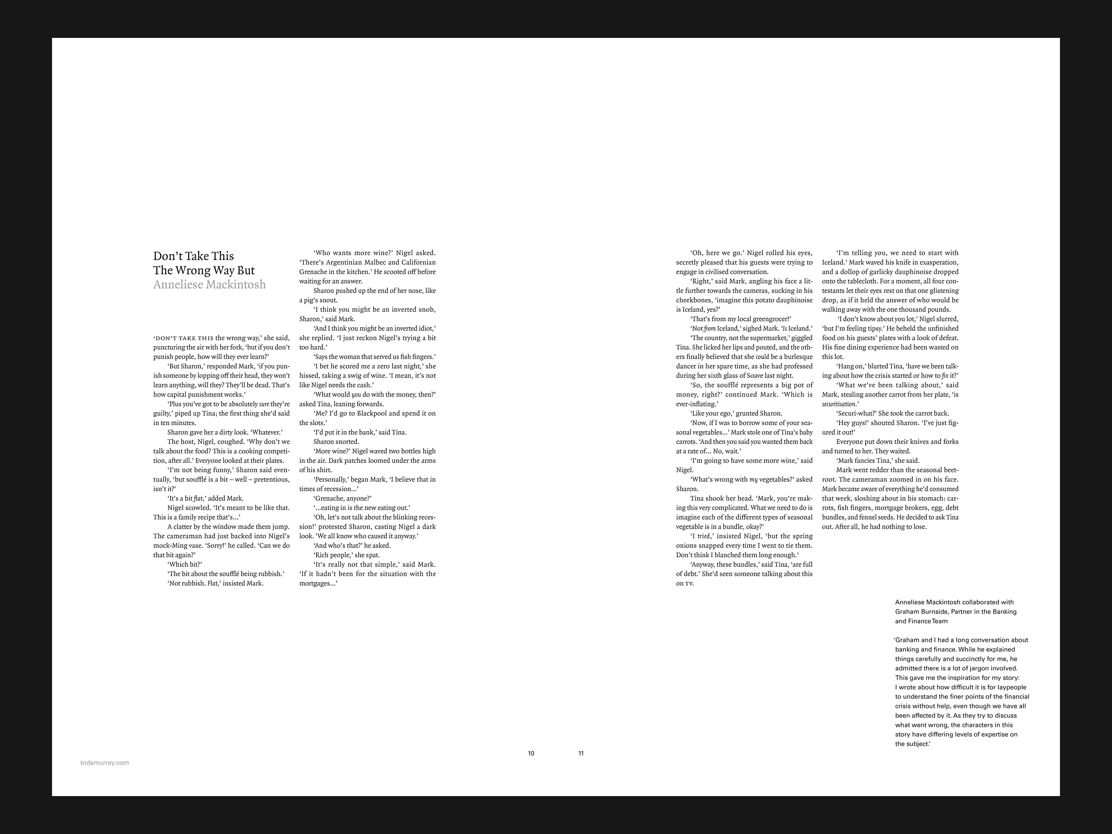 Tods Murray Solicitors – Spread with copy