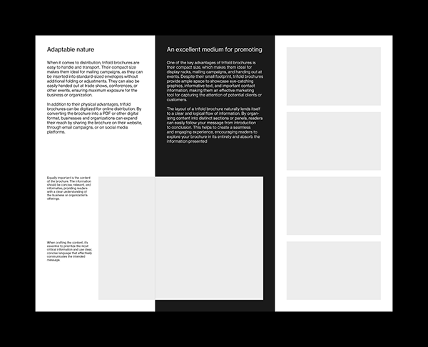 Stephen Kelman - US Letter Trifold Brochure Grid System for InDesign