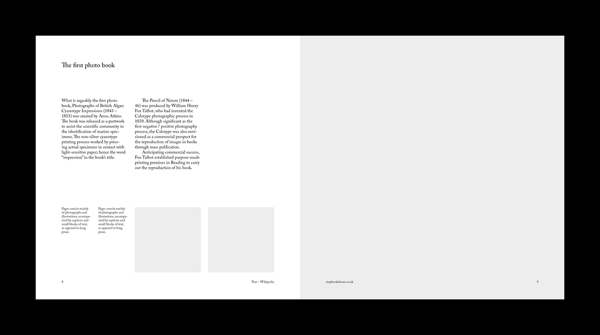 Stephen Kelman - Square Photobook Grid System for InDesign | Serif