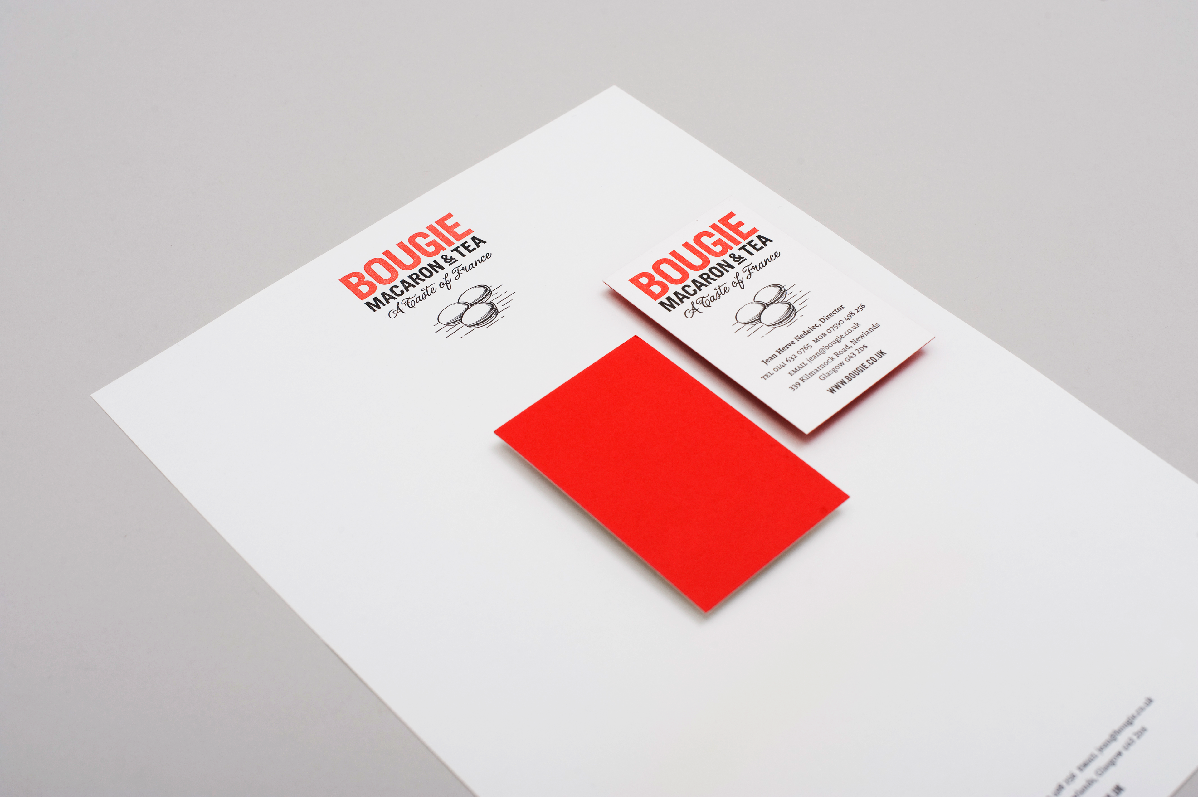 Bougie Macaron & Téa stationery 2