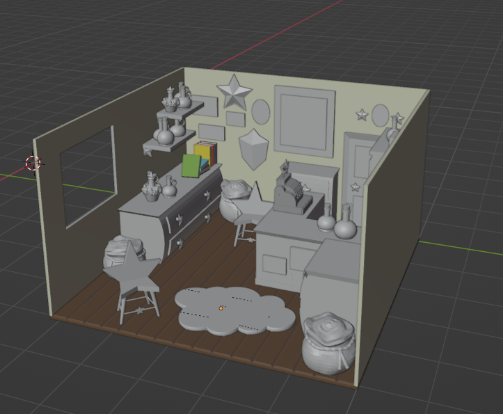 3D model (Blender)