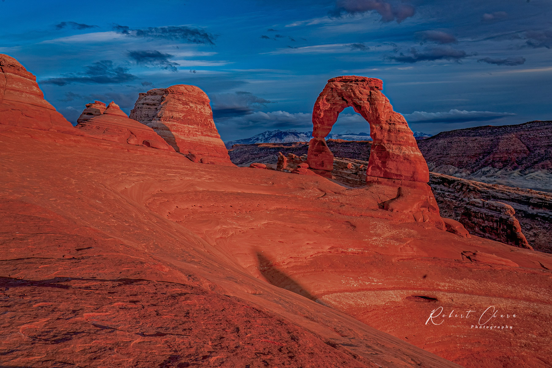 Sunset,Delicate Arch