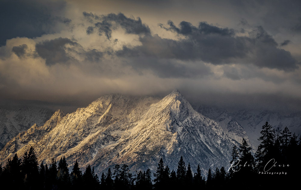 Dawn,Mount Moran