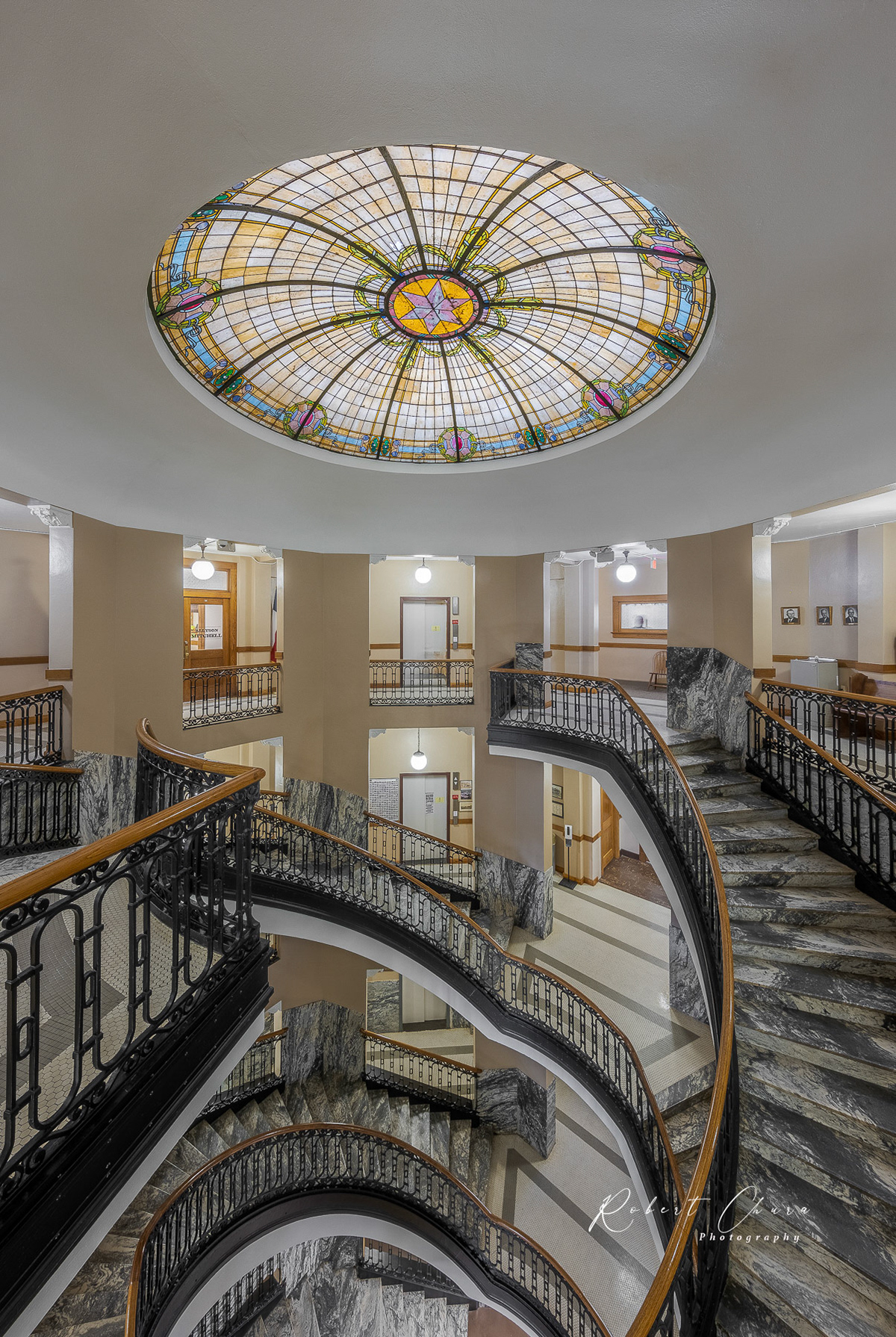Anderson Courthouse from the top