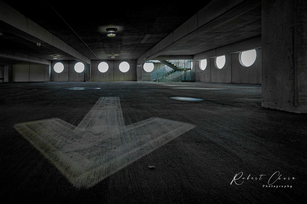 Parking on the Blue Level