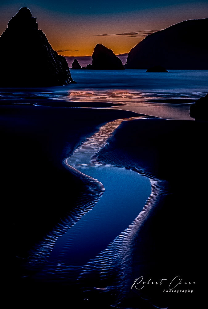 Sunset, Harris Beach