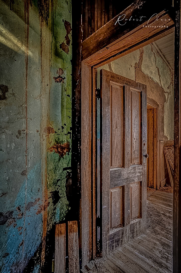 Abandoned Door in Color
