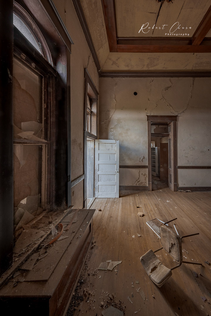 Front Door with Chair