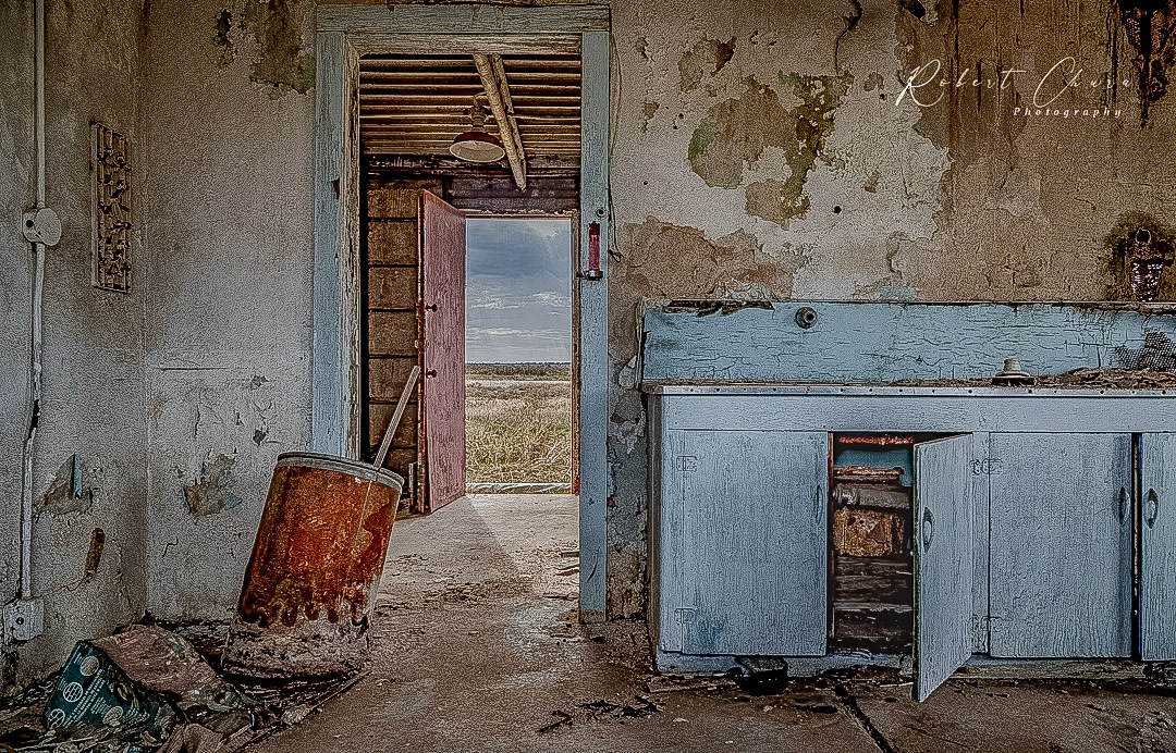 Remnants of the Drive inn Kitchen