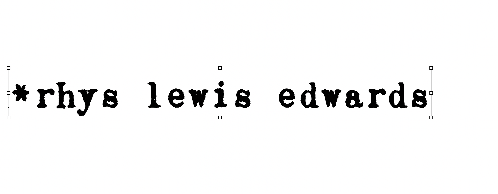 MR RL EDWARDS