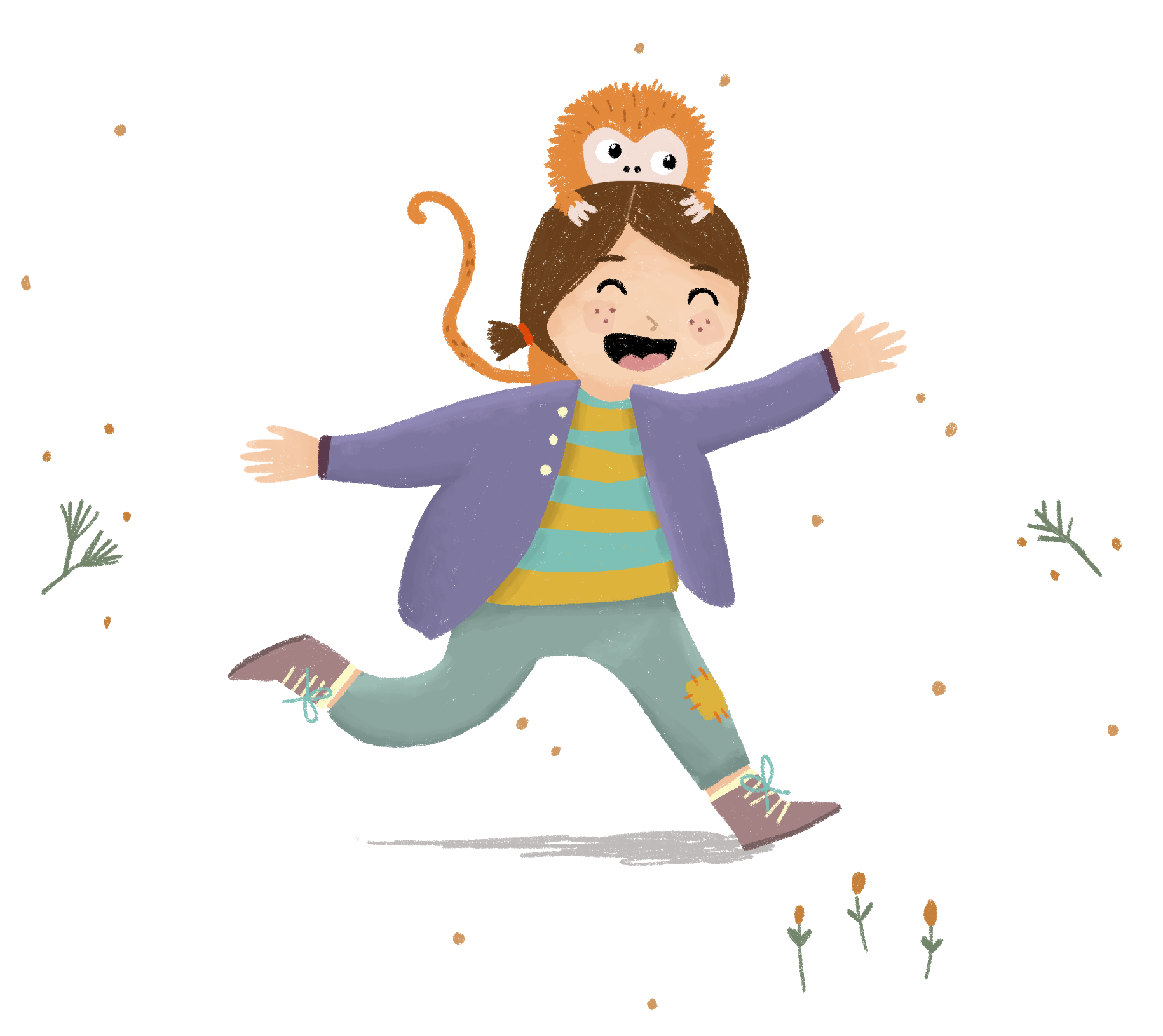 kleines Äffchen mit Jamilla