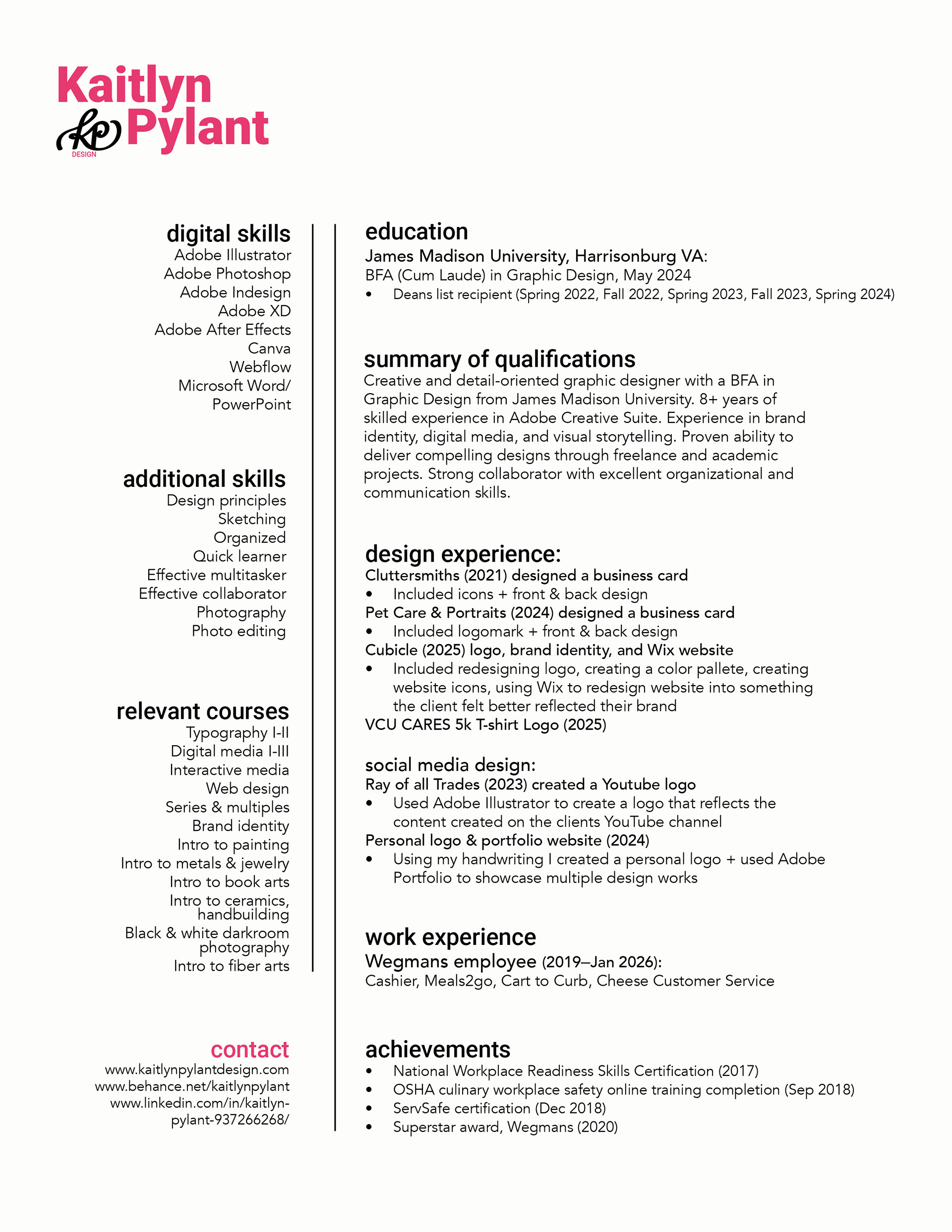 My resume.
