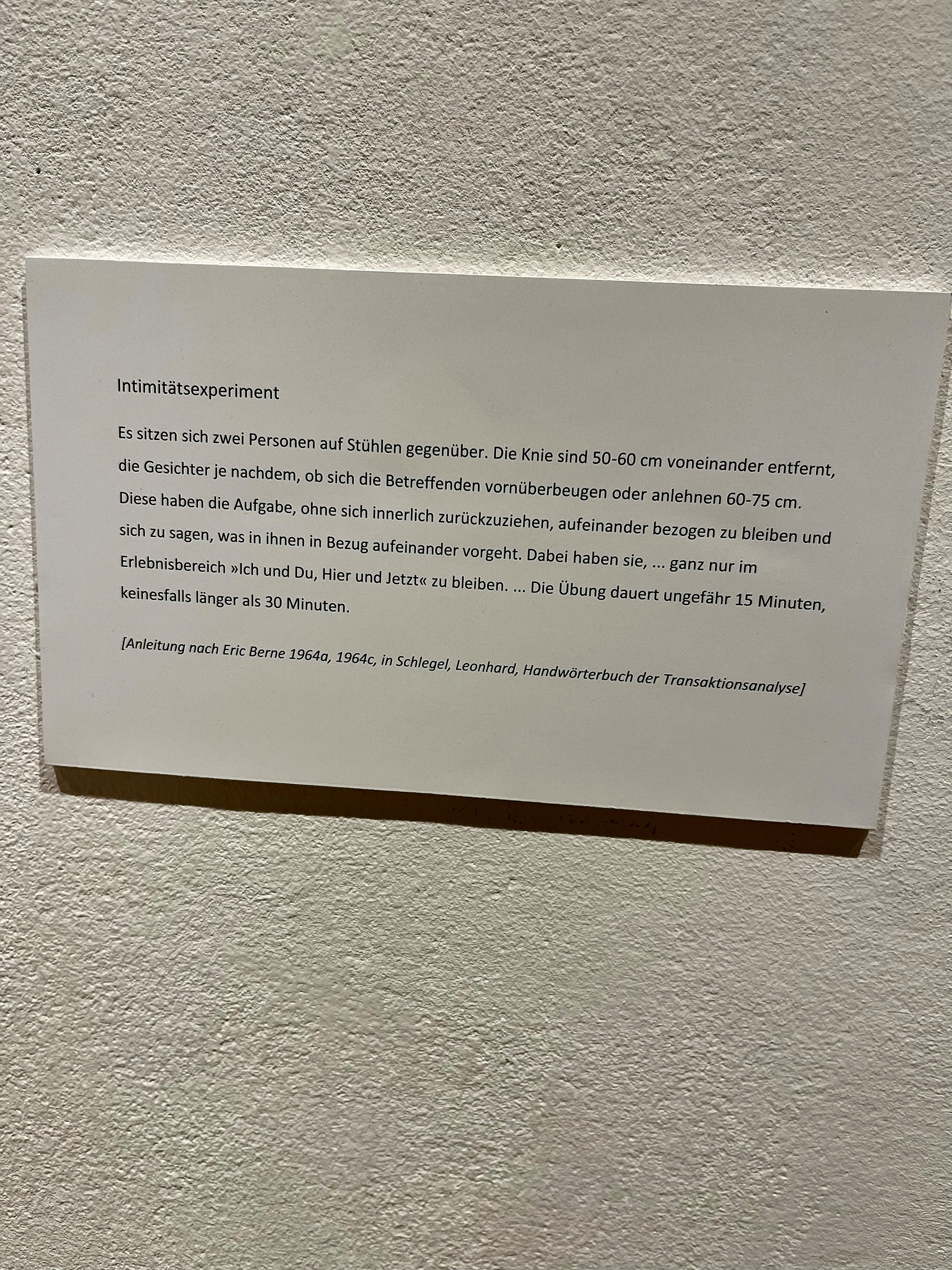 Skin Hunger III // Intimität, Ausstellungsansicht Intakt Gallier, WUK, 2022