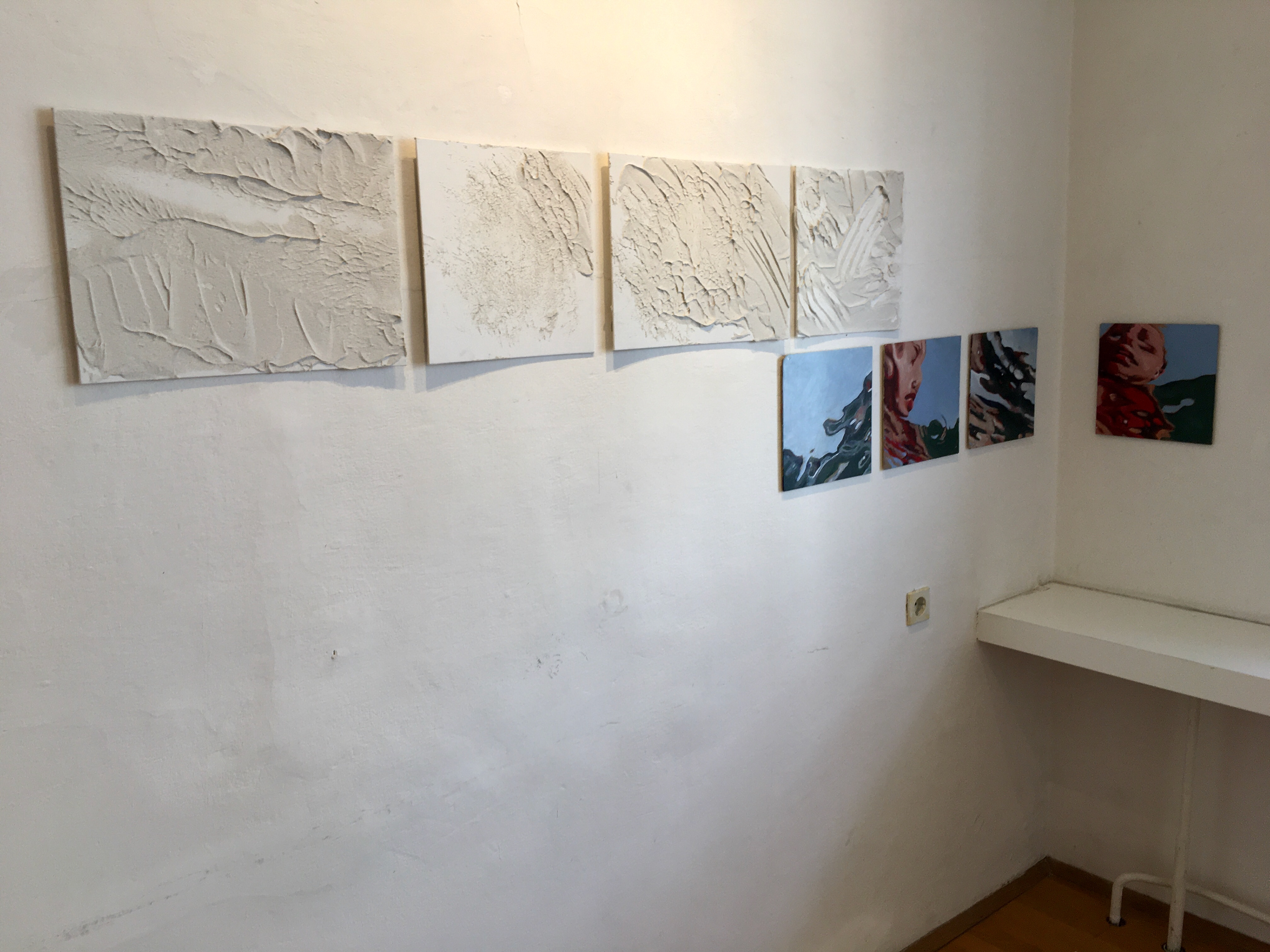 Skin Hunger II // Körperlichkeit, Ausstellungsansicht, Intakt Galerie WUK, 2022